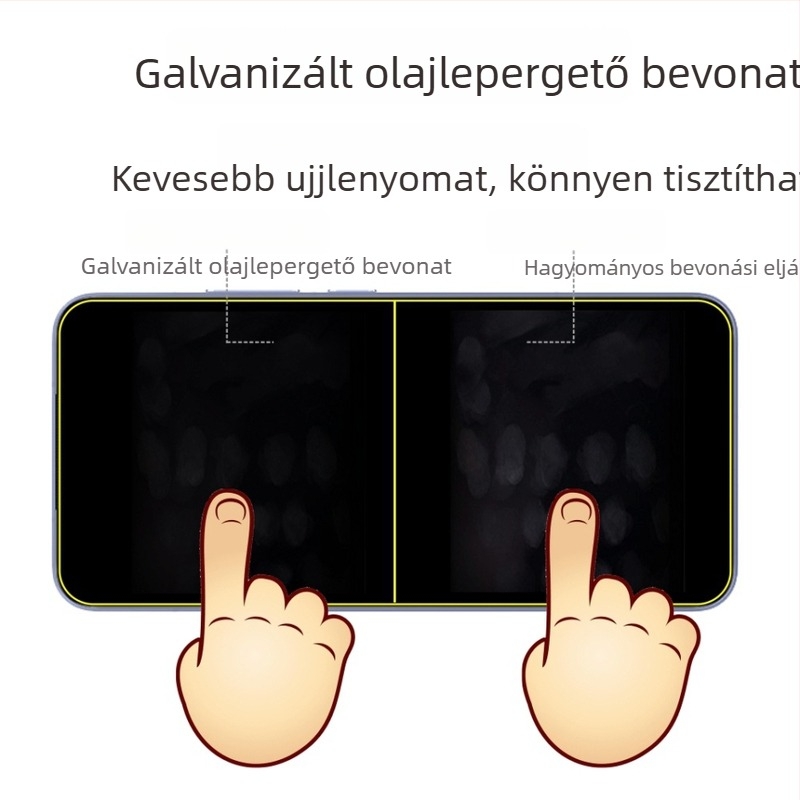 Xiaomi 15 edzett üveg kijelzővédő ultrahangos ujjlenyomat-feloldással, anti-ujjlenyomat, pormentes