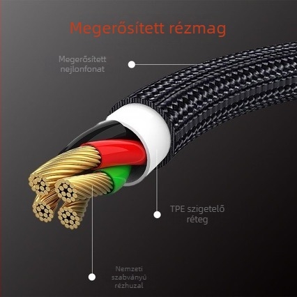 Type-C-ről két USB-C női adapter gyors töltéssel, DAC-dekóderrel, mobiltelefonokra és számítógépekre