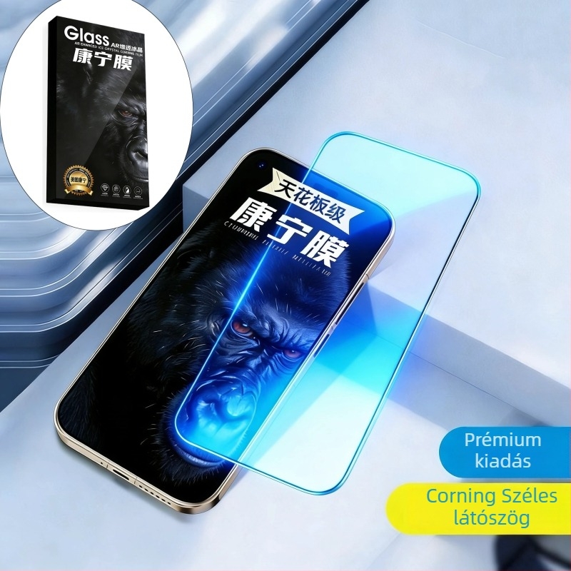 Corning edzett üveg képernyővédő Huawei Mate 80 Pro / Mate 80 Pro Max számára, adatvédelmi funkcióval, teljes lefedettség, anti-reflexiós, ujjlenyomat-mentes, kékfény-szűrő, ütésálló