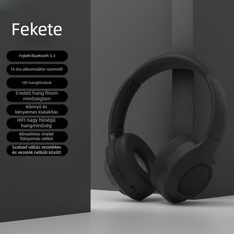 LKF King Pro 2.0 vezeték nélküli gaming fejhallgató aktív zajszűréssel és hosszú akkumulátor-üzemidővel