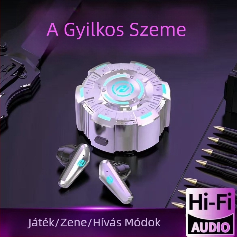Pro18 vezeték nélküli gaming Bluetooth fülhallgató alacsony késleltetés, zajcsökkentés és elegáns design