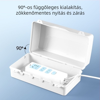 Kültéri elosztó vízálló fedél