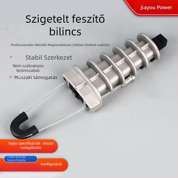 PA izolált feszültségcsipesz elektromos vezetékekhez és optikai kábelekhez