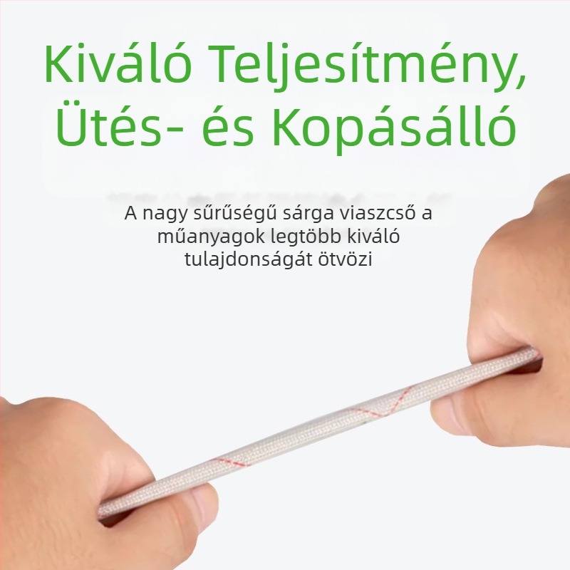 2,5 kV üvegszálas szigetelőcső elektromos vezetékekhez, nagy hőállóság, fehér alapon piros csíkok