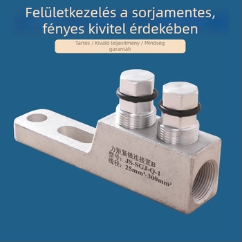 Nagyfeszültségű kábelekhez tervezett nyomatékkorlátozó bilincs zárómechanizmussal