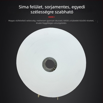 Szigetelő vízálló kétoldalas kábel szalag, buffertapas vezetékjavításhoz, elektromos anyagok, nagy hőmérséklet-állóság