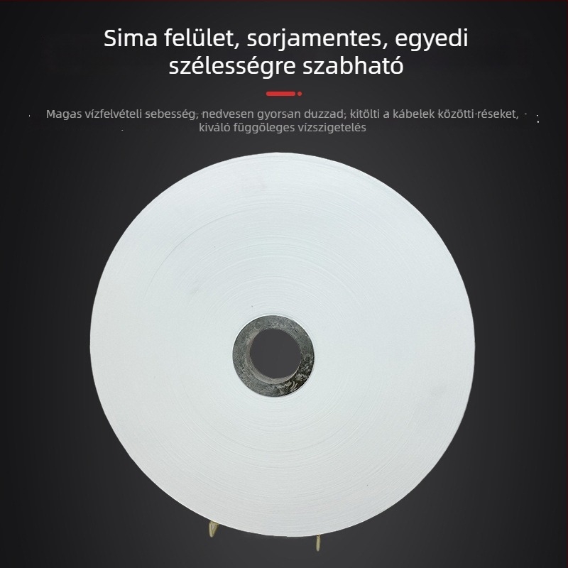 Szigetelő vízálló kétoldalas kábel szalag, buffertapas vezetékjavításhoz, elektromos anyagok, nagy hőmérséklet-állóság