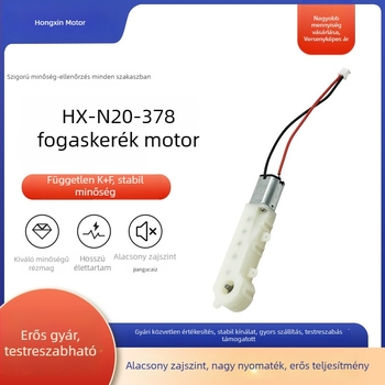 Személyre szabott N20 mikromotor műanyag bolygóműves hajtóművel kozmetikai eszközökhöz, intelligens zár monitorozásával