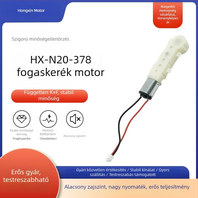 Személyre szabott N20 mikromotor műanyag bolygóműves hajtóművel kozmetikai eszközökhöz, intelligens zár monitorozásával