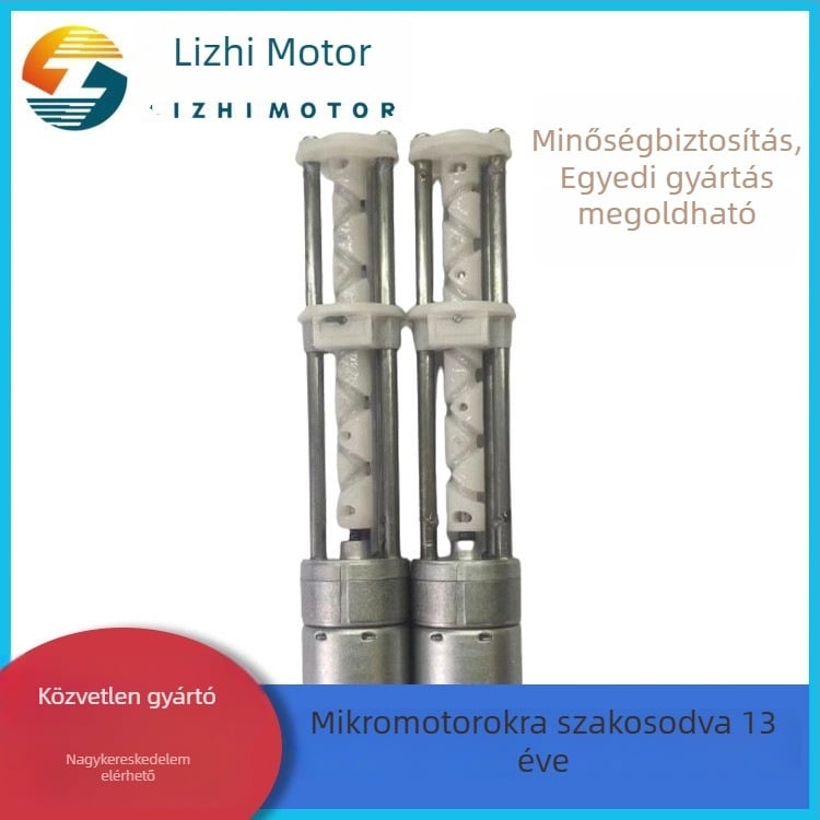 70mm370 Teleszkópos redukciós motor, mikro DC motor sebességváltóval felnőtt eszközökhöz
