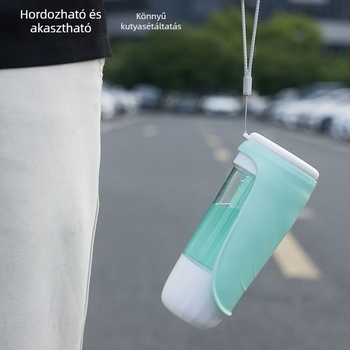 Hordozható, összecsukható víz- és ételkehely kölyökkutyáknak
