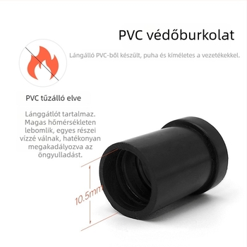 IEC C19/C20 derékszögű csatlakozó és aljzat PDU-hoz szerverteremben