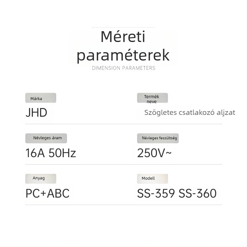 IEC C19/C20 derékszögű csatlakozó és aljzat PDU-hoz szerverteremben