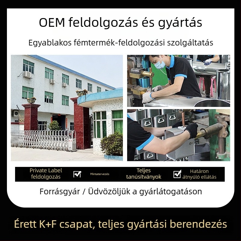Fém rizs- és gabonatároló doboz zárható, nedvesség- és fényálló, macskaeledel-tartó, logó testreszabás