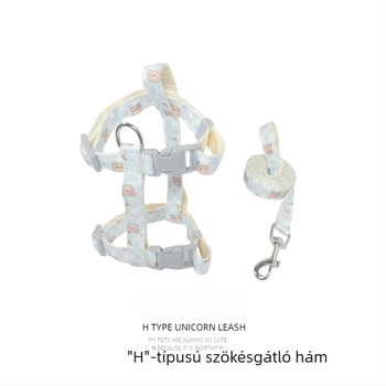 Macska póráz anti-szökéses hám a sétákhoz