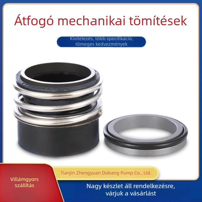 Pompához tervezett mechanikus tömítés 98434904 BQQE D28, vízszintes centrifugális szivattyú