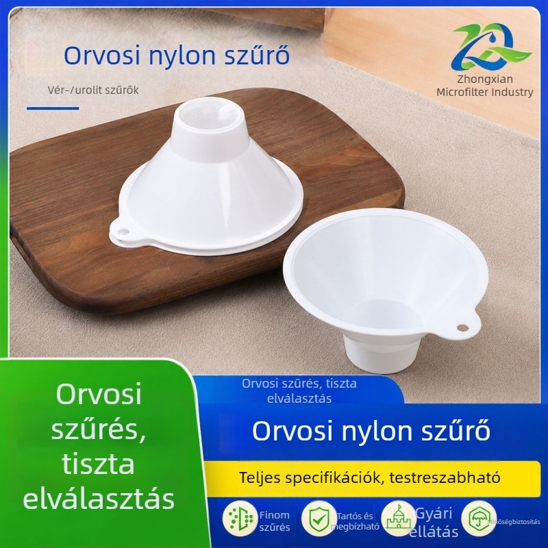 Orvosi nejlon szűrő a vér és a savó szűrésére, teljes specifikációk és testre szabható szűrőpatronok