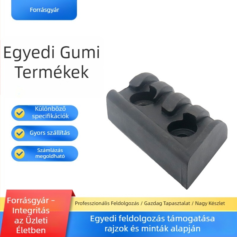 Testreszabott feldolgozás fluor-gumi és szilikongumi termékekhez, rendhagyó alakú tömítésekkel és gumialkatrészekkel