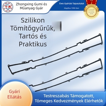 Szilikon tömítőgyűrűk, vízálló és tűzálló különleges alakú tömítések autóhengerhez