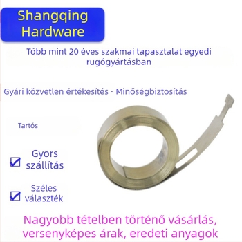 Húzható óraszerkezetes rugók, precíz tekercses rugók és sima behúzható mérőszalag ajtókhoz, ablakokhoz, bútorokhoz és játékokhoz