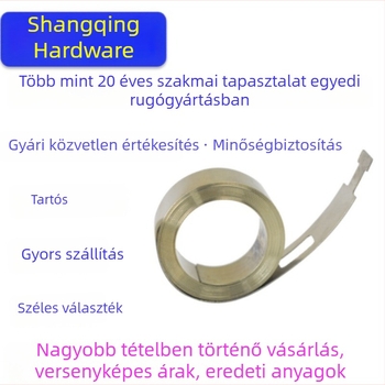 Húzható óraszerkezetes rugók, precíz tekercses rugók és sima behúzható mérőszalag ajtókhoz, ablakokhoz, bútorokhoz és játékokhoz