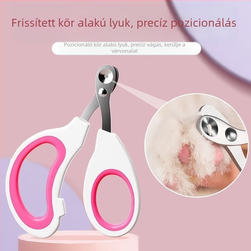 Macska körömvágó eszköz háziállatoknak, kezdőbarát karmavágó macskáknak és kutyáknak