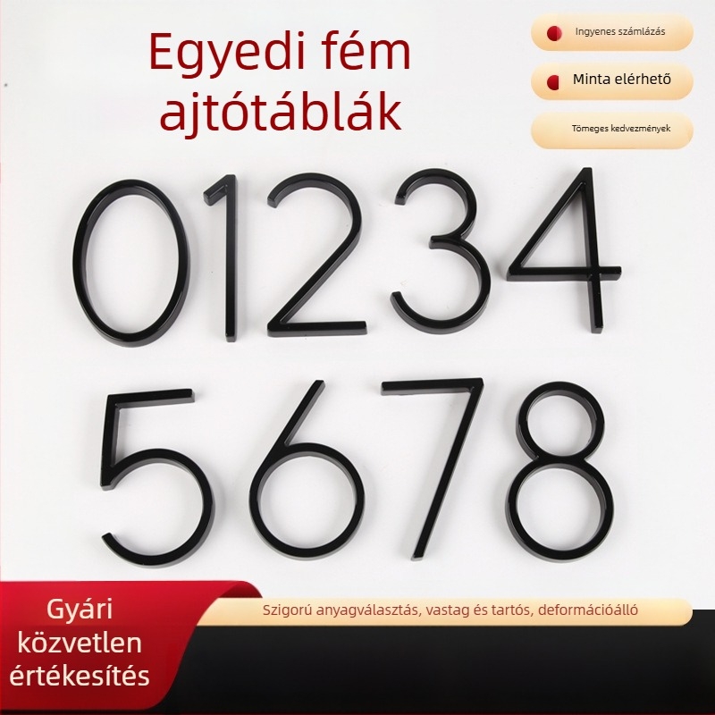 Fém korróziós névtábla, gravírozott jelölés cinkötvözetből, címke rozsdamentes acélból és alumíniumból, egyedi táskalogo
