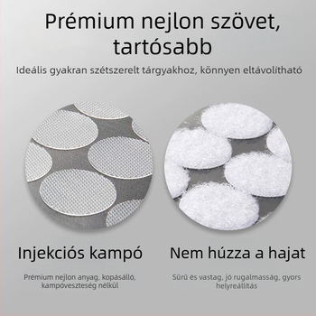 DIY Velcro filc tábla gyöngyök művészetéhez — dekoratív tárolás és rögzítés ragasztó hátlappal, fúrás nélkül