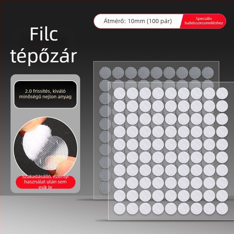 DIY Velcro filc tábla gyöngyök művészetéhez — dekoratív tárolás és rögzítés ragasztó hátlappal, fúrás nélkül