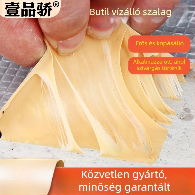 Butil vízálló tetőszalag szivárgásjavításhoz, erős tömítés fémes tetőkhöz