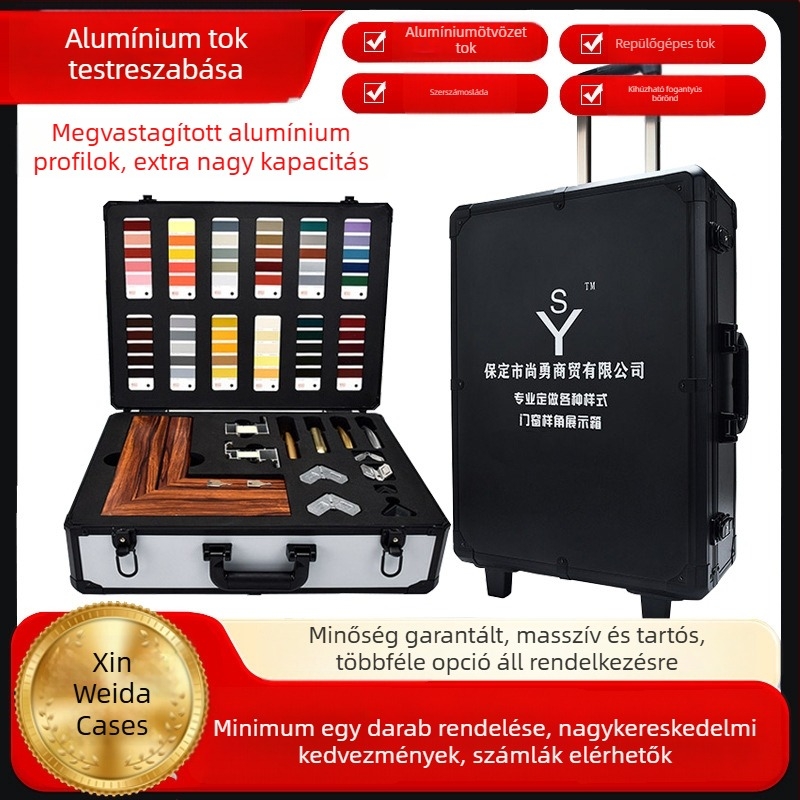Alumínium ötvözetű flight case – színpadi kellékek, elektronikus berendezések és audió‑fotos felszerelés tárolására