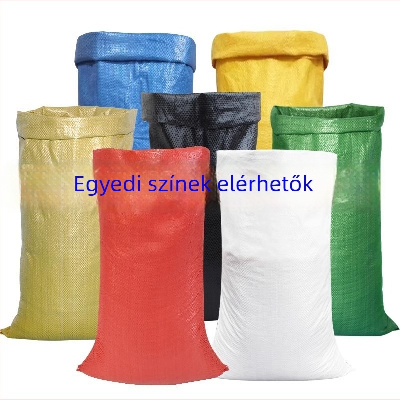 Személyre szabott szövött zacskók kígyóbőr mintával csomagoláshoz és tároláshoz