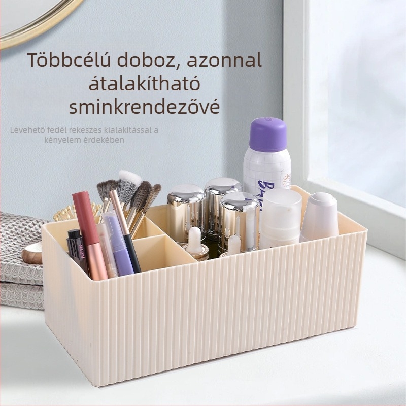 Nagy multifunkcionális asztali zsebkendő-doboz, modern luxus megjelenés