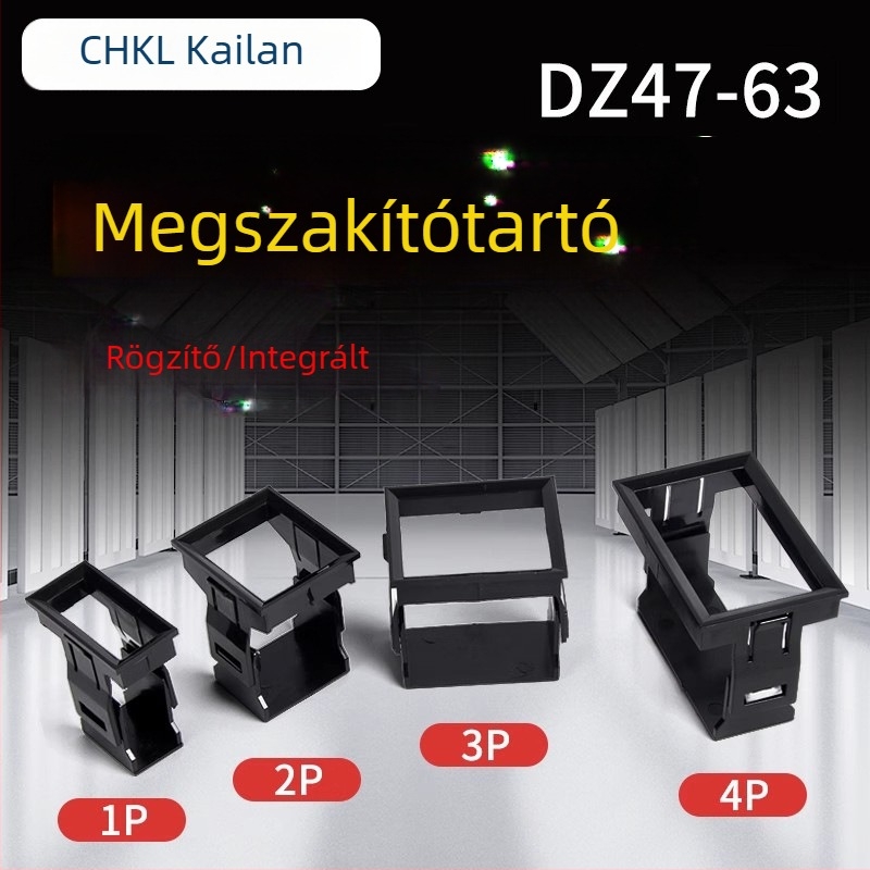DZ47 panelre szerelhető miniatűr megszakítóhoz rögzítő keret