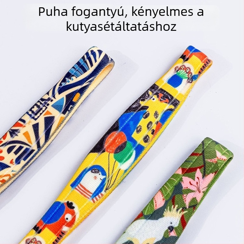 P-Chain P-Rope Kutyapóráz, kicsi–nagy kutyáknak, tartós szakadásálló kötél