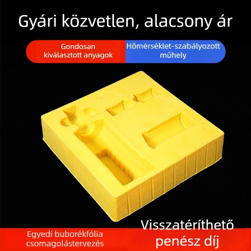 Személyre szabott bliszter csomagoló doboz belsővel és plüss bevonattal bor ajándékdobozhoz