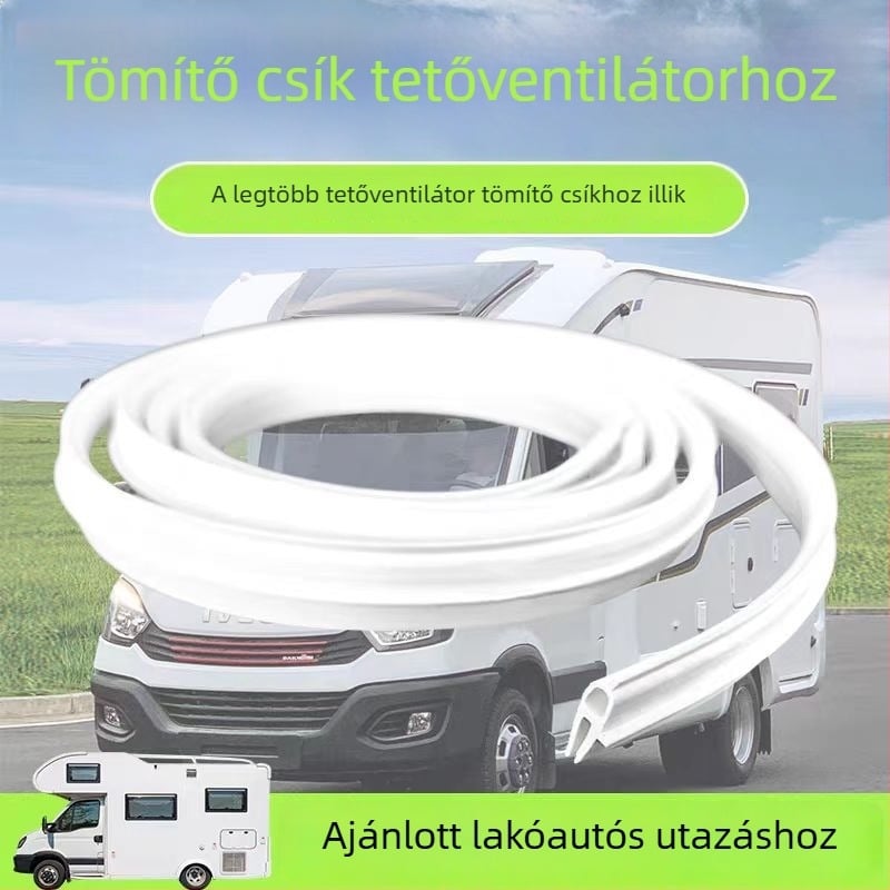 RV tetőventil szigetelő csík és csere tömítés a ventilátorfedélhez