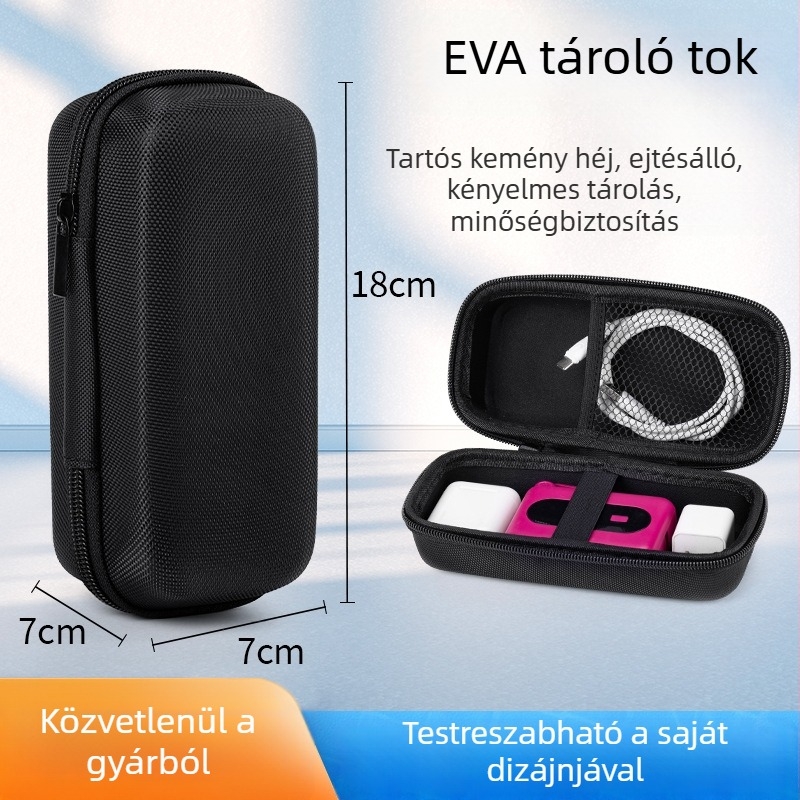 EVA szerszámtartó kemény héjjal – tápegység és 3C digitális eszközök tárolója, testreszabható
