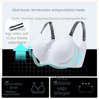 Plusz méretű melltartó, teljes kosár, merevítővel, vékony formázott kosarak, anti-nyúlás, oldalsó gyűjtés, vizuálisan kisebbnek mutatja a nagy melltartót