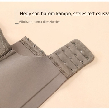Sima varrat nélküli melltartó kis mellekhez, oldalsó támasz és felhúzó hatás