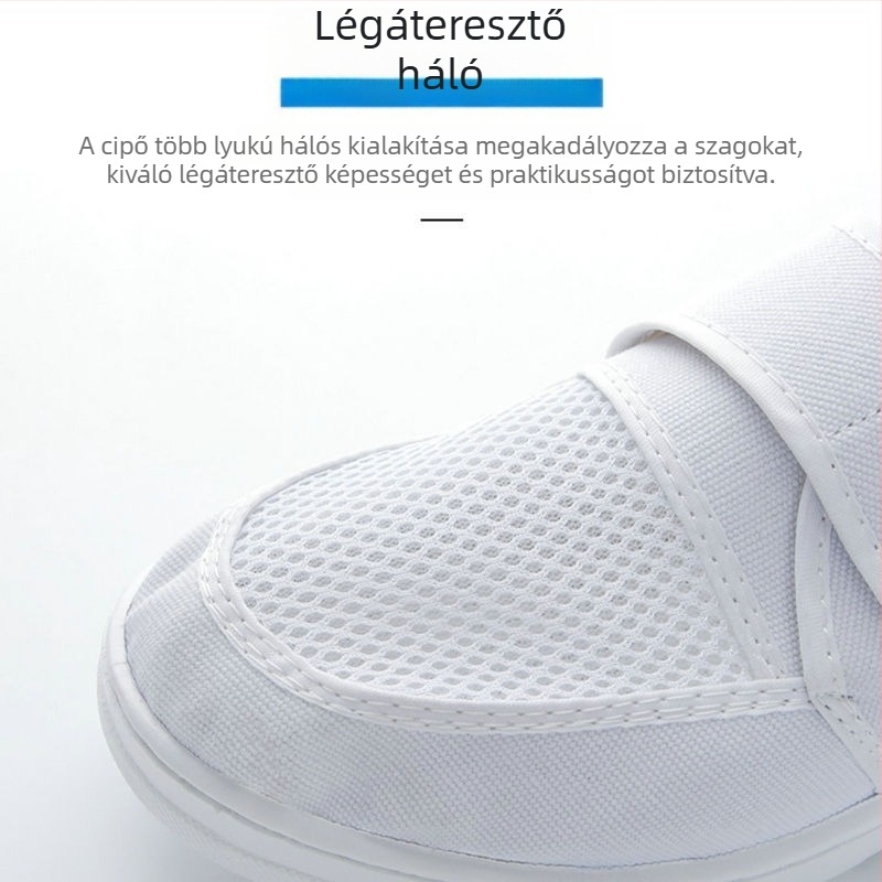 PVC por- és elektrosztatikus cipő, felső része hálós, könnyű és lélegző