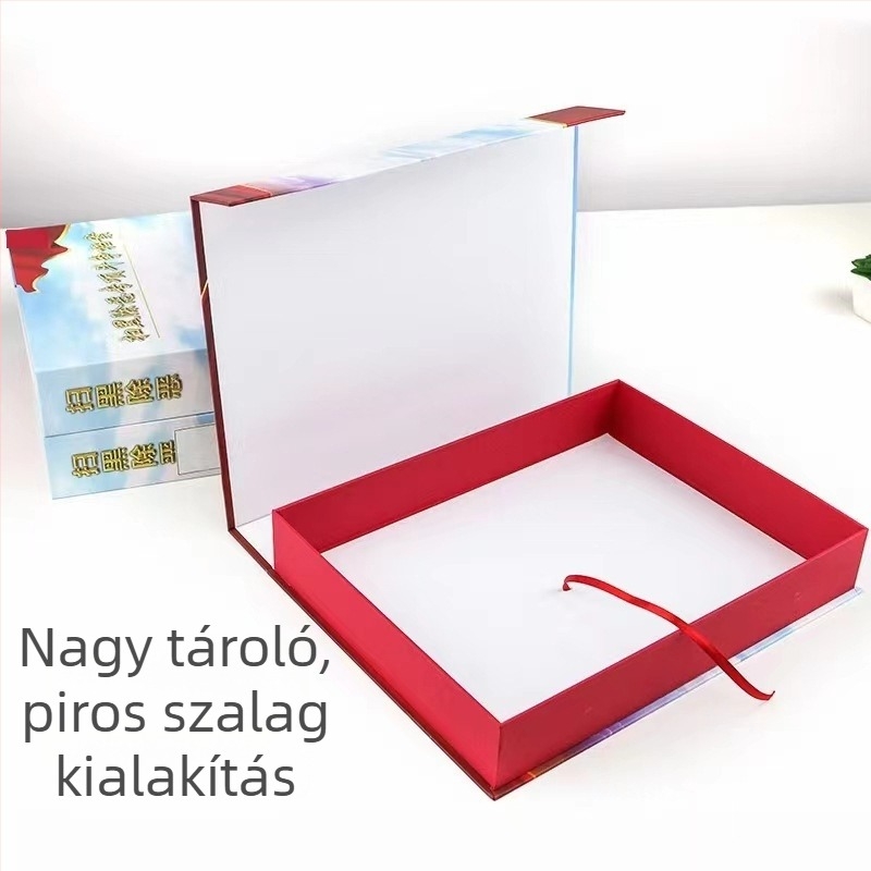 Testreszabható pártépítési irattartó dobozok, bűnüldözést célzó irattartók, keménylapból készült archív dobozok különböző méretekben