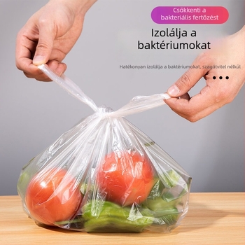 Mellény-stílusú élelmiszer-frissesség megőrző műanyag zacskók, egyszer használatosak