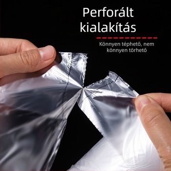 Mellény-stílusú élelmiszer-frissesség megőrző műanyag zacskók, egyszer használatosak