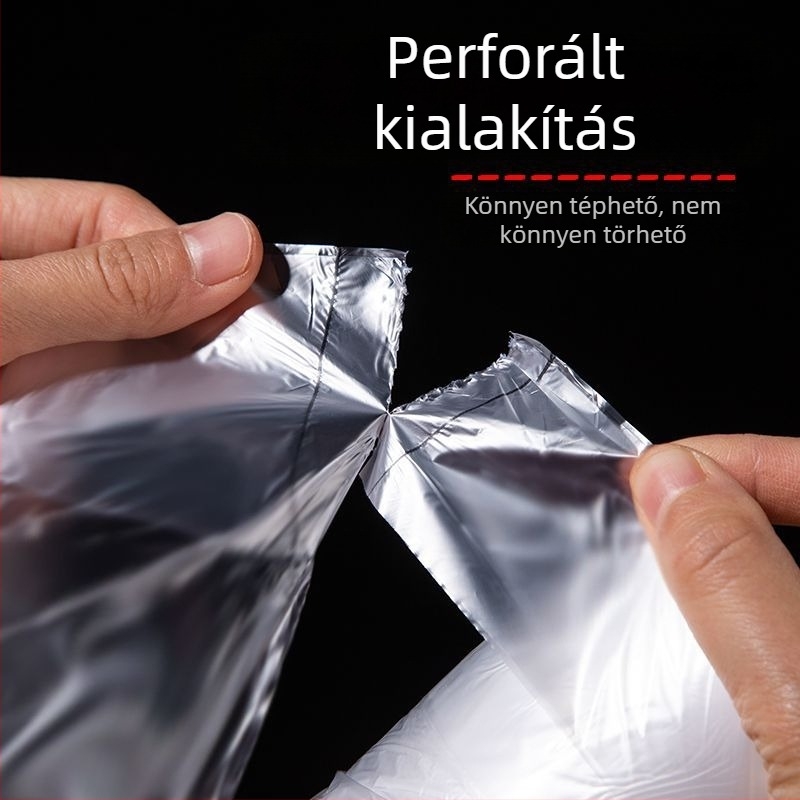 Mellény-stílusú élelmiszer-frissesség megőrző műanyag zacskók, egyszer használatosak