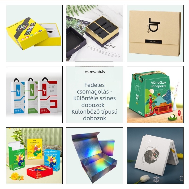 Prémium teás ajándékdoboza, luxus teás csomagolás