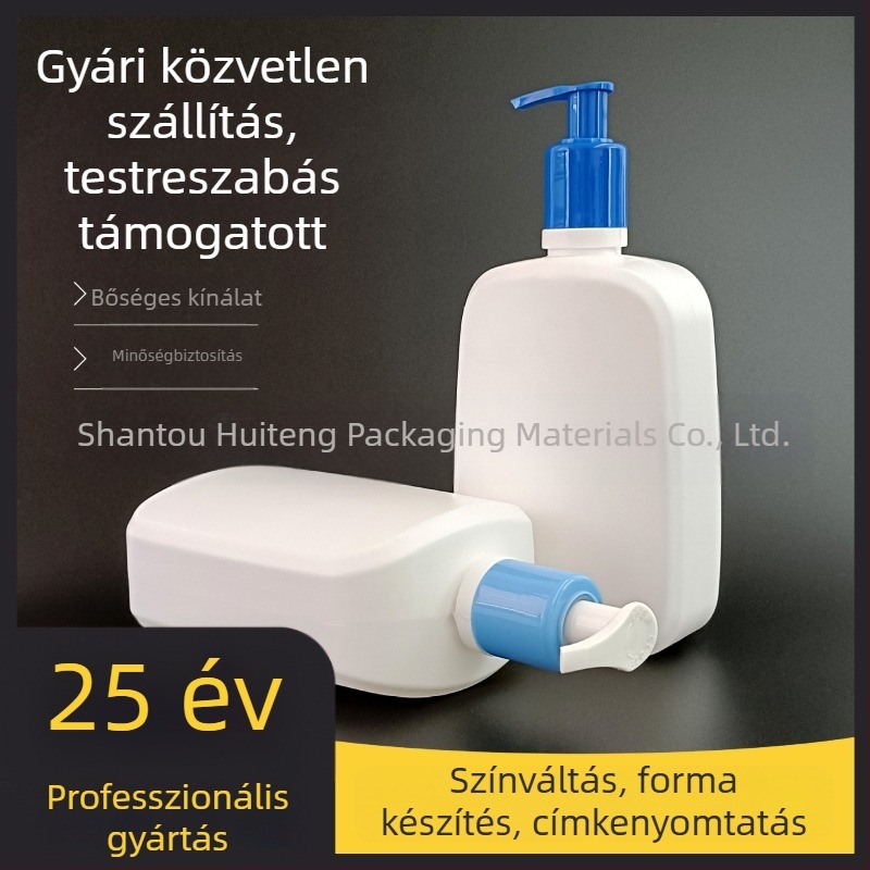 Phaeton kozmetikai csomagolás: 500 ml-es dupla adagolós nyomógombos flakon lotion, tusfürdő és sampon számára