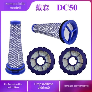DC50 Dyson porszívó elülső és hátsó HEPA szűrő elem