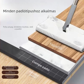 30 darab elektrosztatikus poreltávolító papír egyszer használatos mophoz, pormentes padlótisztítás