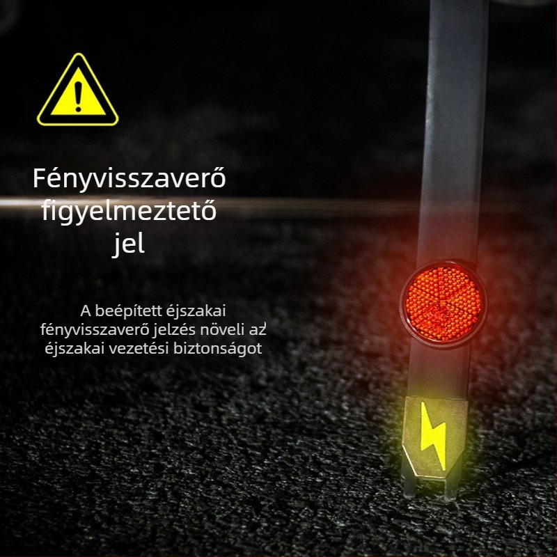 Gépjármű anti-sztatikus öv, gumi, 380×30 mm